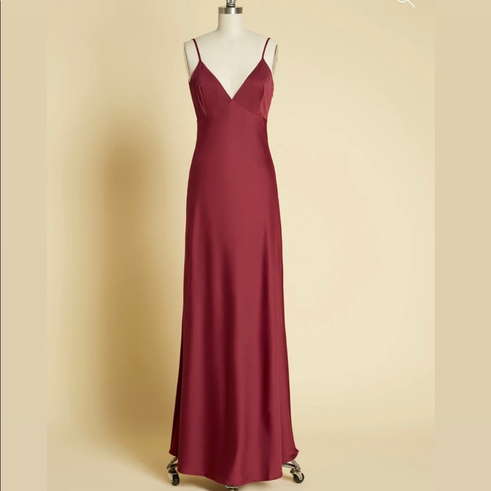 Embrace Elegance Satin Maxi Dress